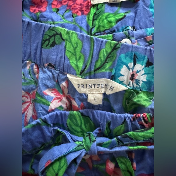 Printfresh Hummingbird Haven Pajama set in Crocus Size Large - Picture 4 of 11